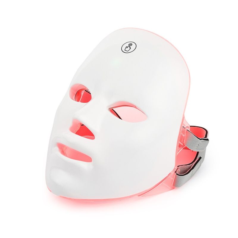 7-Color LED Facial Therapy Mask - Skin Rejuvenation & Anti-Aging Device