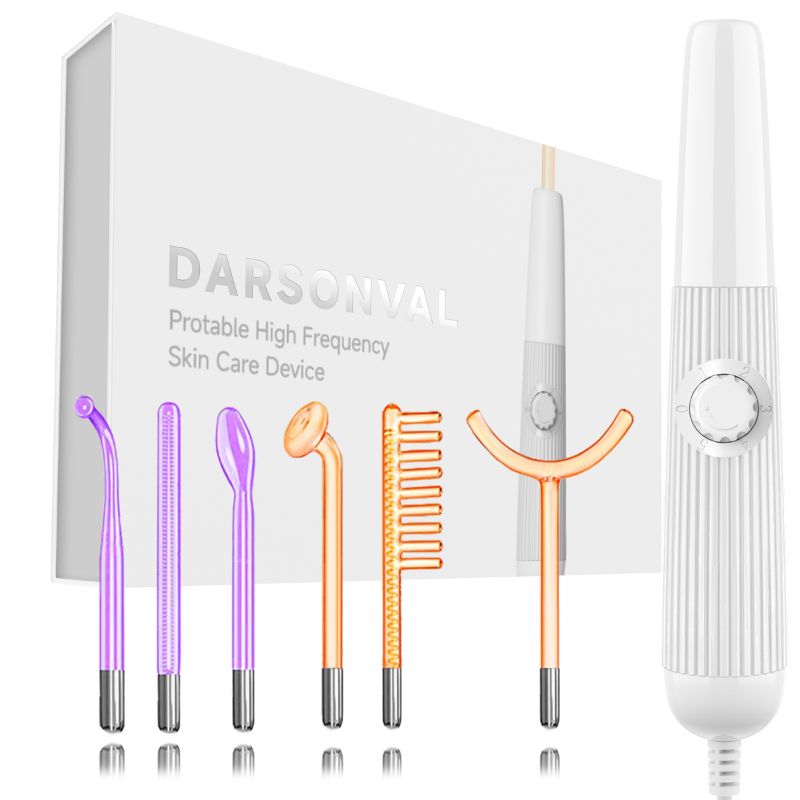 High Frequency Facial Machine - Skin Therapy Wand for Wrinkles & Acne