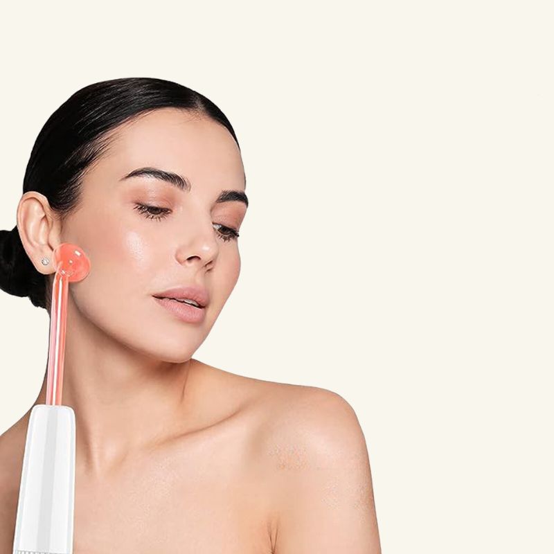 High Frequency Facial Machine - Skin Therapy Wand for Wrinkles & Acne